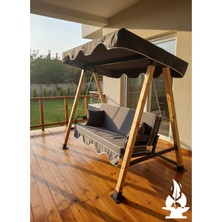 Metalgraf Konfor Salıncak Metal Ahşap Özel Tasarım