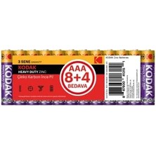 Brf 12 Adet Çinko Karbon Ince Pil (Aaa) - 30413153