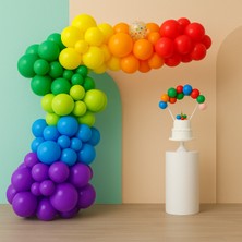 Balonsan Balon Seti 75 Adet ( Turuncu-Sarı-Mor-Koyu Yeşil-Koyu Mavi-Kırmızı-Açık Yeşil)