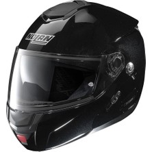 Nolan N90-2 06 Highline Çene Açılır Parlak Siyah Motosiklet Kaskı 140