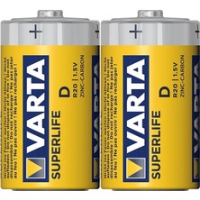 Buğz Superlife Çinko Büyük D Boy Pil 24'lü Paket