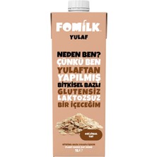 Fomilk Glutensiz Yulaf Sütü 1l