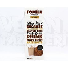 Fomilk Şekersiz Fındık Sütü 1l