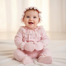 Milays 0-3 Ay Kız Bebeklere Organik Pamuk Premium Kalite ''elegant '' 10 Lu Takım