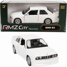 Sunman 1:32 Alman Klasikleri Serisi Die Cast Çek Bırak Model Araba - Beyaz Bmw M3