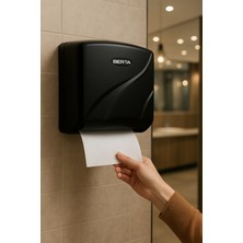 Berta Hijyen Z Katlama Kağıt Havluluk 200'LÜK Siyah - Z Katlı Havluluk - Ofis Tip Kağıt Havluluk