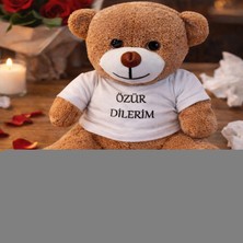 Marsilyan Özür Dilerim Tişörtlü Oyuncak Ayıcık