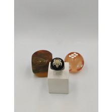 Altuntaş Aksesuar Börü Götürk Yazılı Taşsız 925 Ayar 23 mm  16,20 G. Erkek Yüzüğü