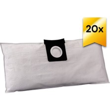 İHLAS - ELEKTRİKLİ SÜPÜRGE UYUMLU SENTETİK TOZ TORBASI - 20 ADET - SİYAH PLASTİK - ( UYUMLU MODELLER AÇIKLAMADA )