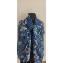 Hera Mağaza Ipek Şal-Van Gogh Badem Ağacı Desenli