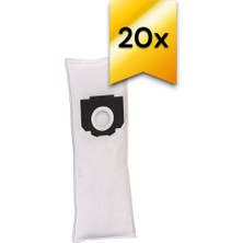 ARÇELİK - ELEKTRİKLİ SÜPÜRGE UYUMLU SENTETİK TOZ TORBASI - 20 ADET - SİYAH PLASTİK - ( UYUMLU MODELLER AÇIKLAMADA )