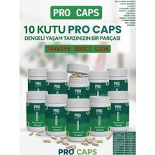 Procaps 10 Kutu x 15 Kapsül Nungtime Takviye Edici Gıda Detox Için Çay Hediyesiyle
