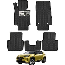 Rebols Toyota Yaris Cross 2021+ Uyumlu Araca Özel Eva Oto Paspas Takımı