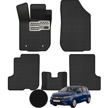 Rebols Dacia Sandero  2021+ Uyumlu Araca Özel Eva Oto Paspas Takımı