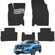 Rebols Nissan Qashqai 2014-2021 Uyumlu Araca Özel Eva Oto Paspas Takımı
