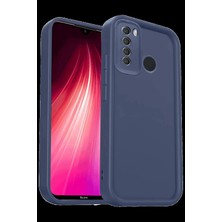 Marsilyan Xiaomi Redmi Note 8 Kılıf Viera Silikon - Lacivert