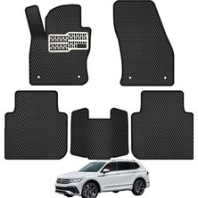 Rebols Volkswagen Tiguan 2016+ Uyumlu Araca Özel Eva Oto Paspas Takımı