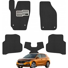 Rebols Skoda Fabia 2022+ Uyumlu Araca Özel Eva Oto Paspas Takımı