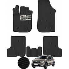 Rebols Dacia Sandero 2013-2020 Uyumlu Araca Özel Eva Oto Paspas Takımı