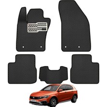 Rebols Fiat Egea Cross Uyumlu Araca Özel Eva Oto Paspas Takımı