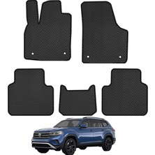 Rebols Volkswagen Atlas 2017+ Uyumlu Araca Özel Eva Oto Paspas Takımı