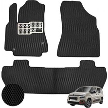 Rebols Citroen Berlingo 2019-2025 Uyumlu Araca Özel Eva Oto Paspas Takımı