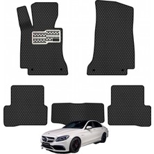 Rebols Mercedes C Serisi W205 2014-2021 Uyumlu Araca Özel Eva Oto Paspas Takımı