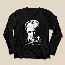 Atatürk Baskılı Uzun Kol Penye