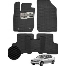 Rebols Dacia Logan 2004-2012 Uyumlu Araca Özel Eva Oto Paspas Takımı