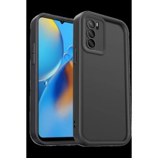 Marsilyan Oppo A16 Kılıf Viera Silikon - Siyah