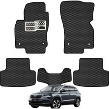 Rebols Skoda Karoq 2017+ Uyumlu Araca Özel Eva Oto Paspas Takımı