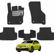 Rebols Volkswagen Golf 8 2021+ Uyumlu Araca Özel Eva Oto Paspas Takımı