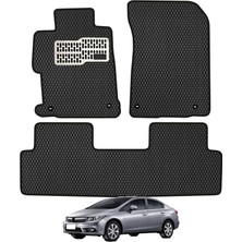 Rebols Honda Civic Fb7 2012-2016 Uyumlu Araca Özel Eva Oto Paspas Takımı