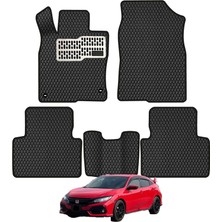 Rebols Honda Civic Fk7 2017-2020 Uyumlu Araca Özel Eva Oto Paspas Takımı