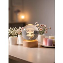 Hayal Çanta Nostaljik Atlıkarınca Kristal Işıklı Küre – Sihirli Bir Dokunuş