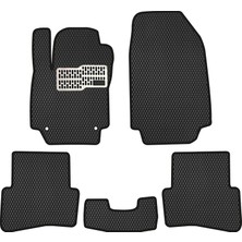 Rebols Renault Captur 2013-2019 Uyumlu Araca Özel Eva Oto Paspas Takımı