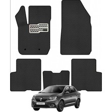 Rebols Renault Symbol 2013+ Uyumlu Araca Özel Eva Oto Paspas Takımı