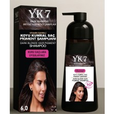 Yk7 Kozmetik Yk7  Beyaz Kapatıcı (Koyu Kumral/Dark Blonde) Şampuan 300 Ml.