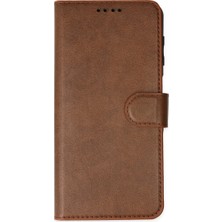 Alem Iphone 14 Pro Kılıf Trend S Plus Kapaklı Kılıf - Taba