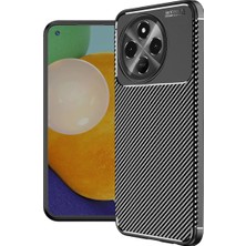 Alem Tecno Spark 30 Pro Kılıf Auto Focus Karbon Kapak - Siyah