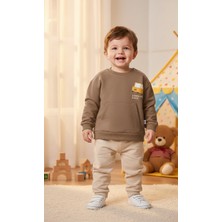 MİNİM Otobüs Baskılı Penye 2 Li Bebe Takım - Günlük - Bayramlık - Özel Gün