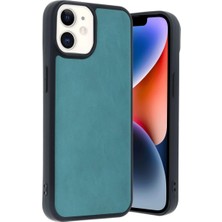 Alem Iphone 11 Kılıf Aras Deri Kapak - Açık Yeşil