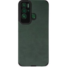 Alem Tecno Pova Neo Kılıf Loop Deri Silikon - Yeşil
