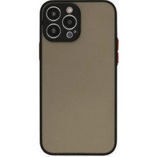 Alem Iphone 15 Pro Kılıf Montreal Silikon Kapak - Siyah