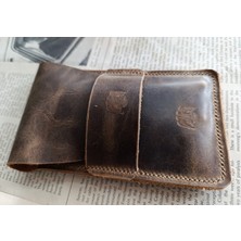 Mahfuz Gerçek Deri Özel Kalemleriniz Için Kalemlik Kalem Kutu ( 5*6 Kalem Için ) 28 cm \ 9.5 cm NLU281