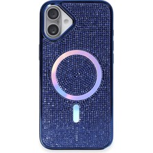 Alem Joko Iphone 16 Plus Kılıf Helen Magsafe Kapak - Lacivert