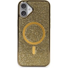 Alem Joko Iphone 16 Plus Kılıf Helen Magsafe Kapak - Gold