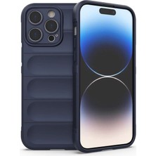 Alem Iphone 15 Pro Max Kılıf Optimum Silikon - Lacivert