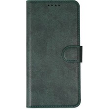 Alem Iphone 14 Pro Kılıf Trend S Plus Kapaklı Kılıf - Yeşil