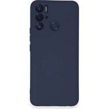 Alem Tecno Pova Neo Kılıf Nano Içi Kadife Silikon - Lacivert